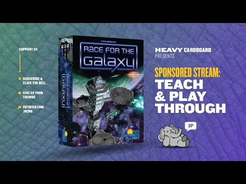 Race for the Galaxy - 3p Teaching & Play-through by Heavy Cardboard
