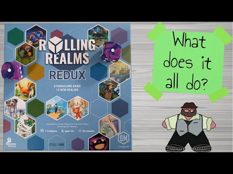 Rolling Realms Redux - Unboxing & How to Play