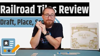 Railroad Tiles Review - A Roll And Write Without the Roll or the Write
