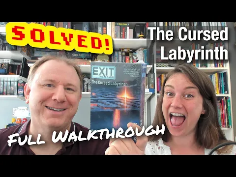 Solved! Exit: The Cursed Labyrinth - full walkthrough + solution with Dr Gareth and Laura