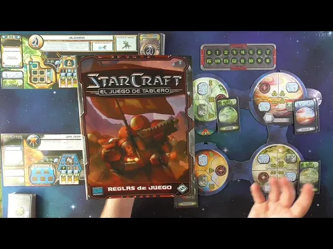 Starcraft El juego de tablero: Terran vs Protoss Parte1