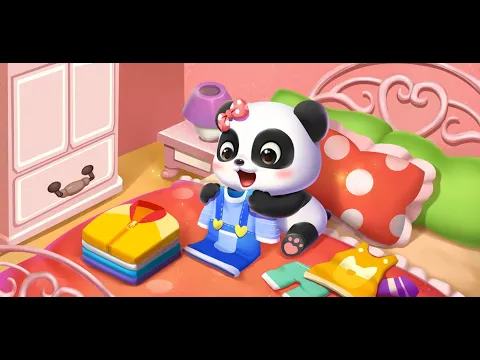 Vídeo de Vida do Bebê Panda: faxina