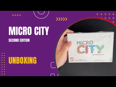 Micro City Second Edition Unboxing | DaniCha