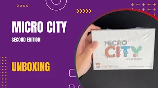 Micro City Second Edition Unboxing | DaniCha