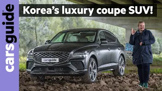 Genesis GV80 Coupe 2024 review: Is the new BMW X6 and Audi Q8 rival a good family car?