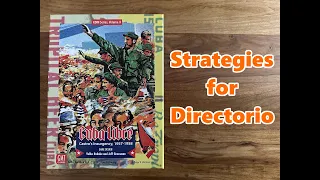 COIN Cuba Libre - strategies for playing as Directorio