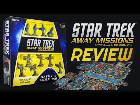 Star Trek Away Missions Boardgame - Review - Resistance is futile!
