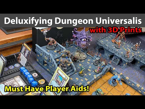 Deluxifying Dungeon Universalis: 3D Dungeon & Aids