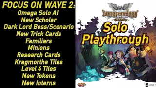 Dungeonology: The Expedition SOLO Playthrough [Focus On Wave 2 Additions!]