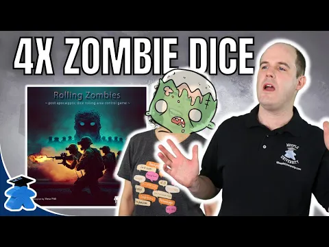 Rolling Zombies - Light 4X with dice action selection