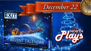 Exit The Game 2025 Advent Calendar: The Intergalactic Race (December 22) Board Game Gameplay