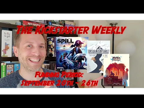 The Kickstarter Weekly, September 20th - 26th