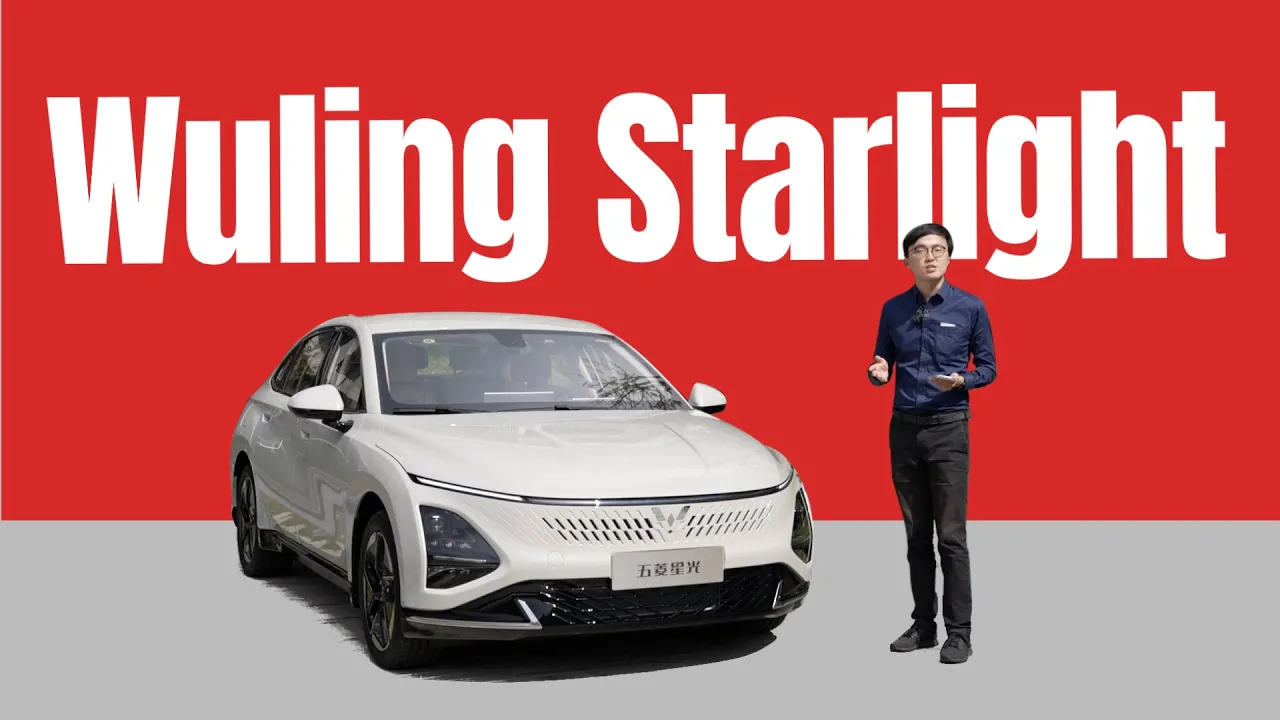 60MPG Hybrid Family Sedan for $13k - Wuling Starlight Static Review