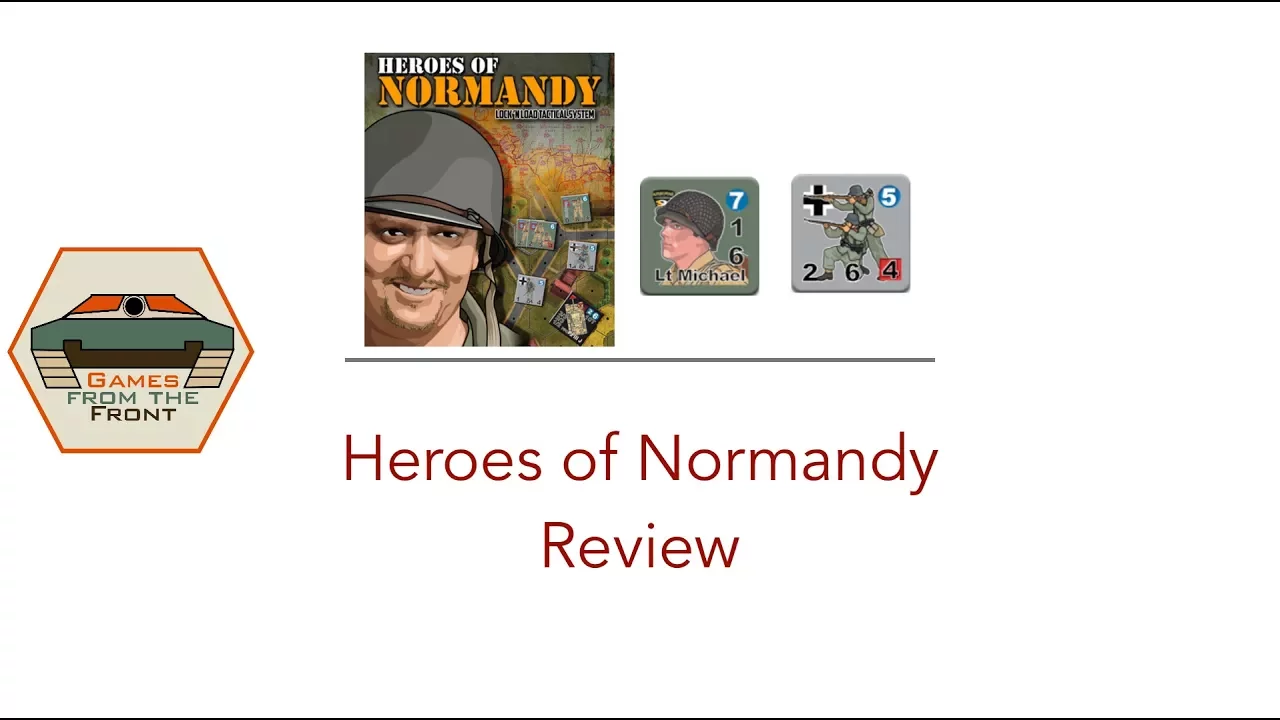 Heroes of Normandy Review - Lock n Load Tactical