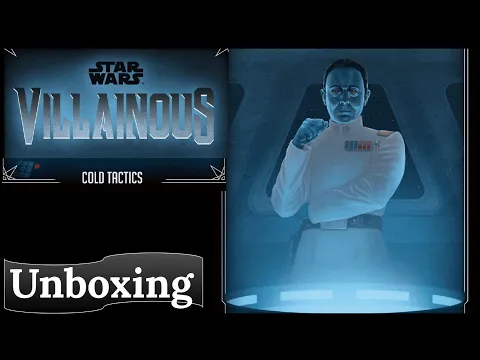 Star Wars Villainous: Cold Tactics - Unboxing