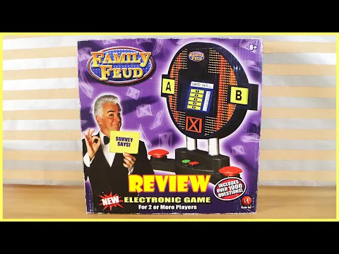 Family Feud Electronic Game Review! | Board Game Night