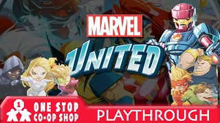 Marvel United X-Men | Brotherhood of Mutants with Sentinel Challenge | One Stop Co-op Shop Streamed