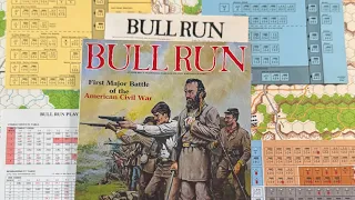 Bull Run (Avalon Hill) - Cinematic Unbox of NIS Vintage Edition on Anniversary (July 21, 1861)