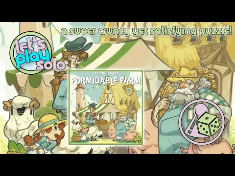 That's what I call a puzzle! Let's Play Formidable Farm (Solo)
