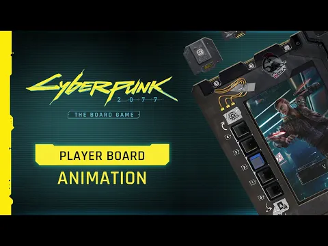 Player Board | Cyberpunk 2077 - The Board Game