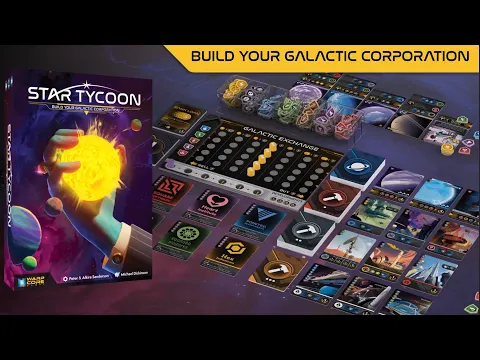 DGA Demos Board Games: Star Tycoon w/ Peter & Alkira Sanderson from Warp Core Games