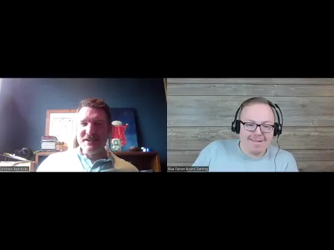 Blue Falcon Board Gaming Interview #18 - Andrew Beardsley- Zombie Princess and the Enchanted Maze