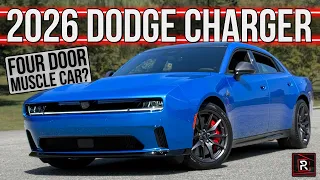 The 2026 Dodge Charger Daytona Scat Pack Is A 4-Door Muscle Car For New Age Enthusiasts