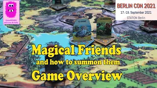 Magical Friends and how to summon them, Game Overview at Berlin Brettspiel Con 2021