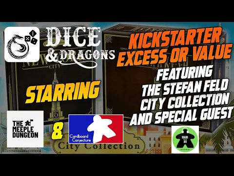 Dice and Dragons - Kickstarter Excess or Value Stefan Feld City Collection