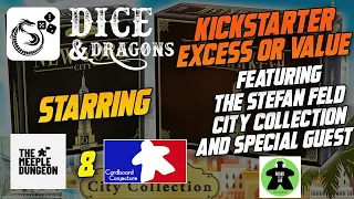 Dice and Dragons - Kickstarter Excess or Value Stefan Feld City Collection