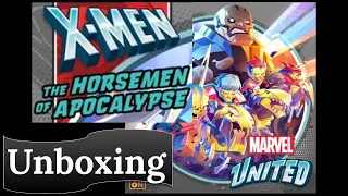 Marvel United: X-Men - The Horsemen of Apocalypse: Unboxing