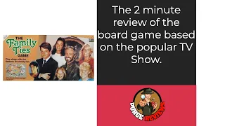 Dice Tower Family Ties by Purge Reviews: 2 Minute Review