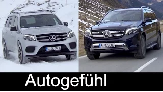2016 Mercedes GLS preview exterior/interior 500 400 350d colors & trims new neu Facelift