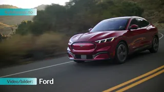 Ford Mustang Mach E - vi fikk være med en tur dagen før avdukingen i LA
