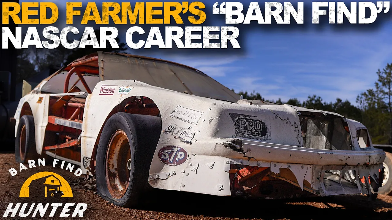 Racing at 92 yrs Old: 750 Wins, 3X NASCAR Sportsman Champ - Red Farmer | Barn Find Hunter