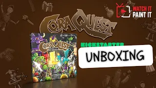 CoraQuest Kickstarter Edition : Unboxing