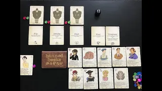 Banned Books solo game from Jason Tagmire and Button Shy Games