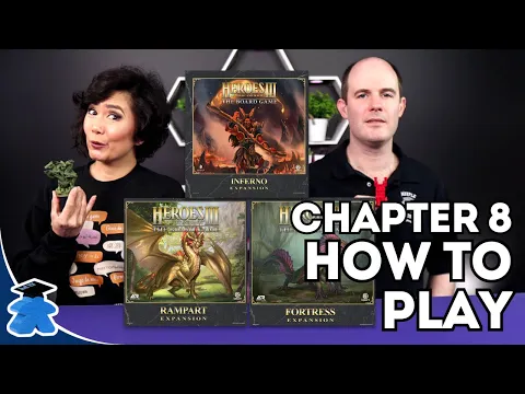 Heroes of Might and Magic 3 : The Board Game - How to Play - Chapter 8 : Rampart, Fortress & Inferno