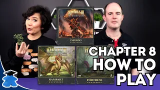 Heroes of Might and Magic 3 : The Board Game - How to Play - Chapter 8 : Rampart, Fortress & Inferno