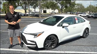 The 2026 Toyota Corolla SE is the MOST affordable compact sport sedan