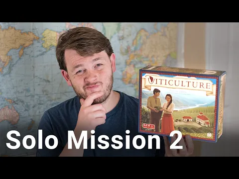 Viticulture Solo Campaign Mission 2, with Ryan