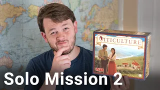 Viticulture Solo Campaign Mission 2, with Ryan