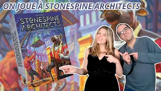 { Règles Et Partie } ON JOUE À STONESPINE ARCHITECTS | Jeu De Société | Intrafin Games