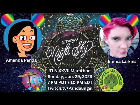 Live Teach & Play Through w/ Emma Larkins | Starry Night Sky & Abandon All Artichokes | (Twitch VOD)