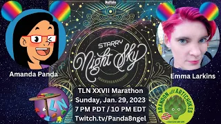 Live Teach & Play Through w/ Emma Larkins | Starry Night Sky & Abandon All Artichokes | (Twitch VOD)