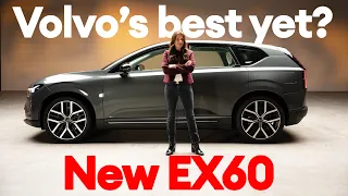 Volvo EX60 first look – better than the BMW iX3 and Tesla Model Y?