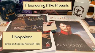 I, Napoleon Instructional: Setup and Special Notes on Play