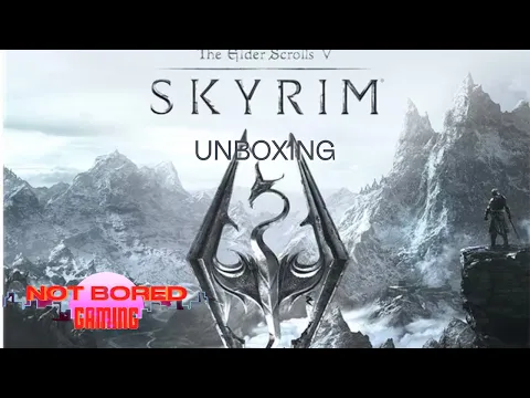 Skyrim: The Adventure Game - Unboxing - Not Bored Gaming