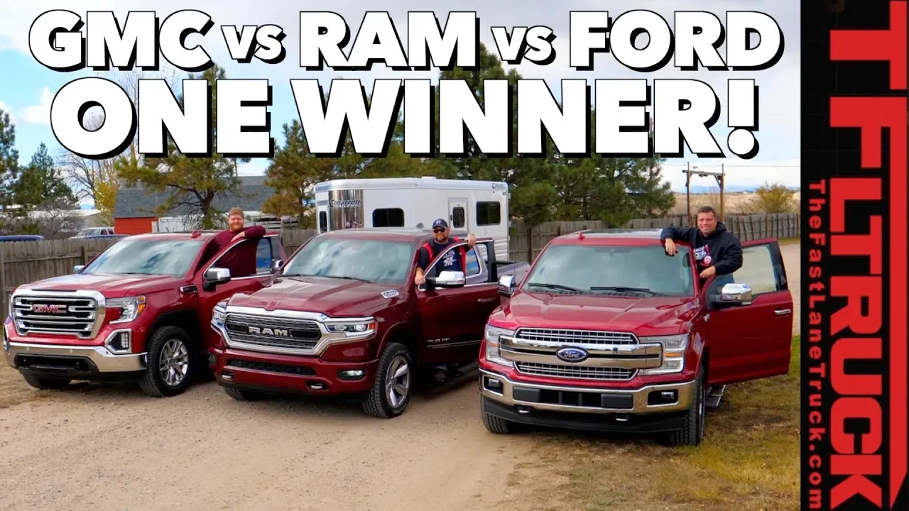 2019 Ford vs GMC vs Ram: Here Is the Most Efficient Towing Half-ton Truck in America!