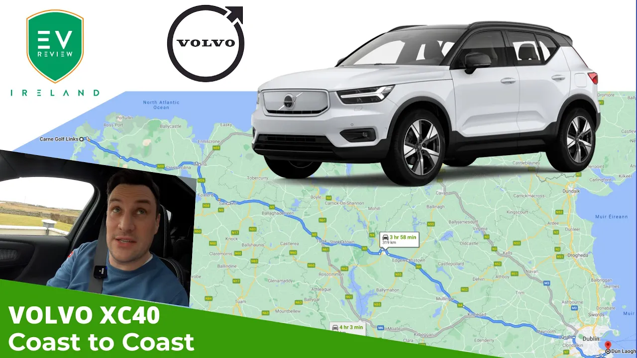 Volvo XC40 Recharge (Single Motor) - Coast to Coast Range Test